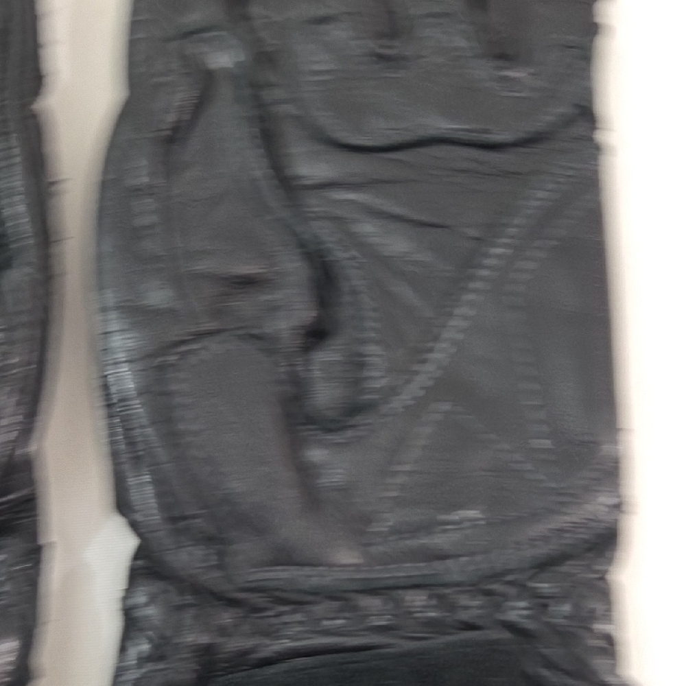 OLYMPIA Black Motorcycle Leather Gloves - Picture 7 of 15